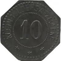 10 Pfennig - Liebau H. and F. Wihard