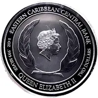 2 Dollars - Elizabeth II Brown Pelican