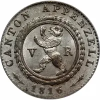 1/2 Batzen / 5 Rappen