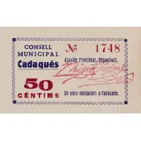 50 Céntimos Cadaqués