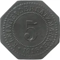 5 Pfennig - Mogilno