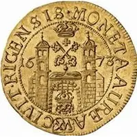 1 Ducat - Carl XI 3rd portrait, with inner circle