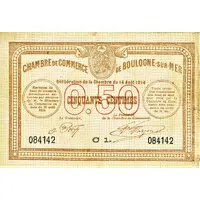 50 Centimes - Chambre de Commerce de Boulogne-sur-Mer 62