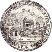 1 Thaler - Christian Louis Wedding of Count Christian Louis and Charlotte Sophie