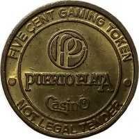 Token - Puerto Plata Casino, 5 cents