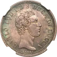 2 Lire - Carlo Ludovico I