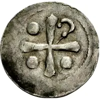 Denier - Henry II Worms mint