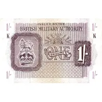 1 Shilling - British Military Authority