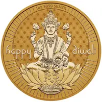 Medal - Happy Diwali Religious Medal