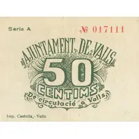 50 Céntimos Valls