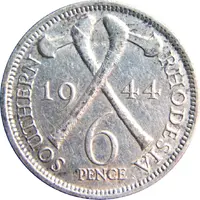 6 Pence - George VI