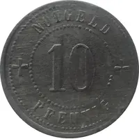 10 Pfennig - Kaufbeuren
