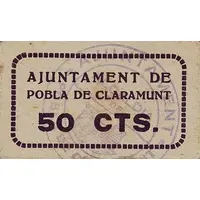 50 Céntimos Pobla de Claramunt