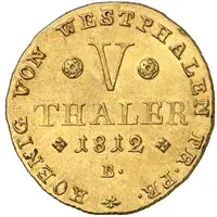 5 Thalers - Jérôme Bonaparte