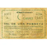 1 Peseta Tossa