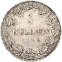 1/2 Gulden - Louis William