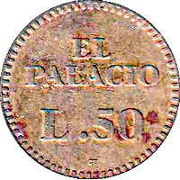 50 Lempiras - Casino El Palacio