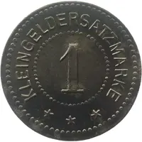 1 Pfennig - Schweinfurt Bayrische Schuhfabriken A.-G.