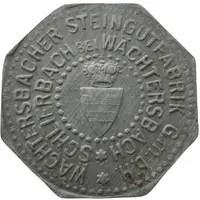 10 Pfennig - Schlierbach Wächtersbacher Steingutfabrik G.m.b.H