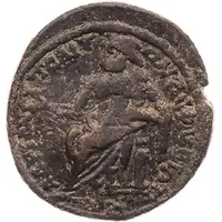 Æ29 - Antoninus Pius ΑΔΡΙΑΝΟΠΟΛΙΤΩΝ ΖEΦVΡΙΩΤΩΝ, Zephyrion