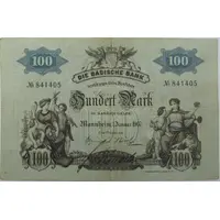 100 Mark Badische Bank