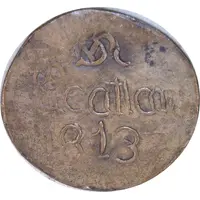 1 Real Puebla - Insurgent Coinage