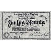 50 Pfennig Amtssparkasse