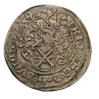 Zinsgroschen - Frederick III, John and George