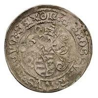 Zinsgroschen - Frederick III, John and George