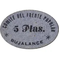 5 Pesetas Bujalance
