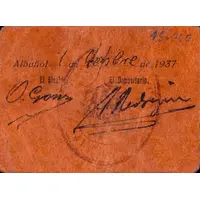 50 Céntimos Albuñol