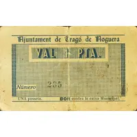 1 Peseta Tragó de Noguera