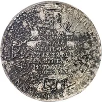 1 Thaler - Bernhard Death of Marie Hedwig of Hessen-Darmstadt