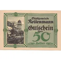 50 Heller Rottenmann