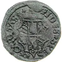 Quattrino - Guidobaldo I of Montefeltro Bust with hat