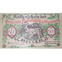 20 Heller Hadersfeld
