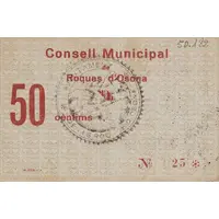 50 Céntimos Roques d'Osona