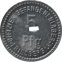 5 Pfennig - Friedberg Offizier Gefangenenlager