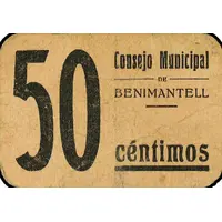 50 Céntimos Benimantell
