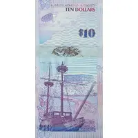 10 Dollars - Elizabeth II Blue angelfish