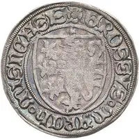 1 Schildgroschen - Frederick II, Frederick IV and Sigismund