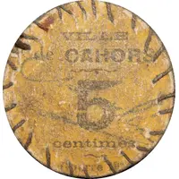 5 Centimes - City of Cahors