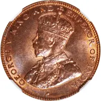 1/2 Cent - George V