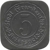 5 Pfennig - Frankenthal