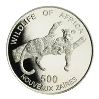 500 Nouveaux Zaïres Leopard