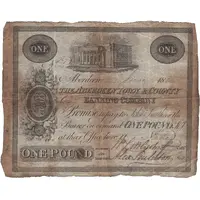1 Pound Aberdeen Town & County Banking Company