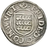 2 Kreuzers - Frederick I