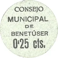 25 Céntimos Benetúser