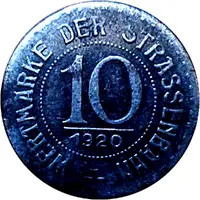 10 Pfennig - Breslau Strassenbahn