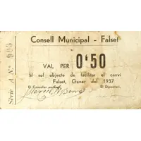 0.50 Pesetas Falset